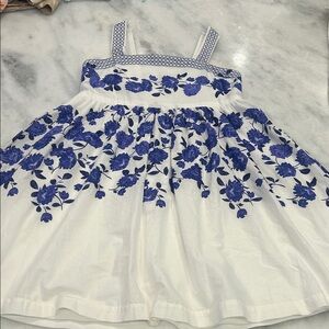 GB Girls Blue Floral Dress